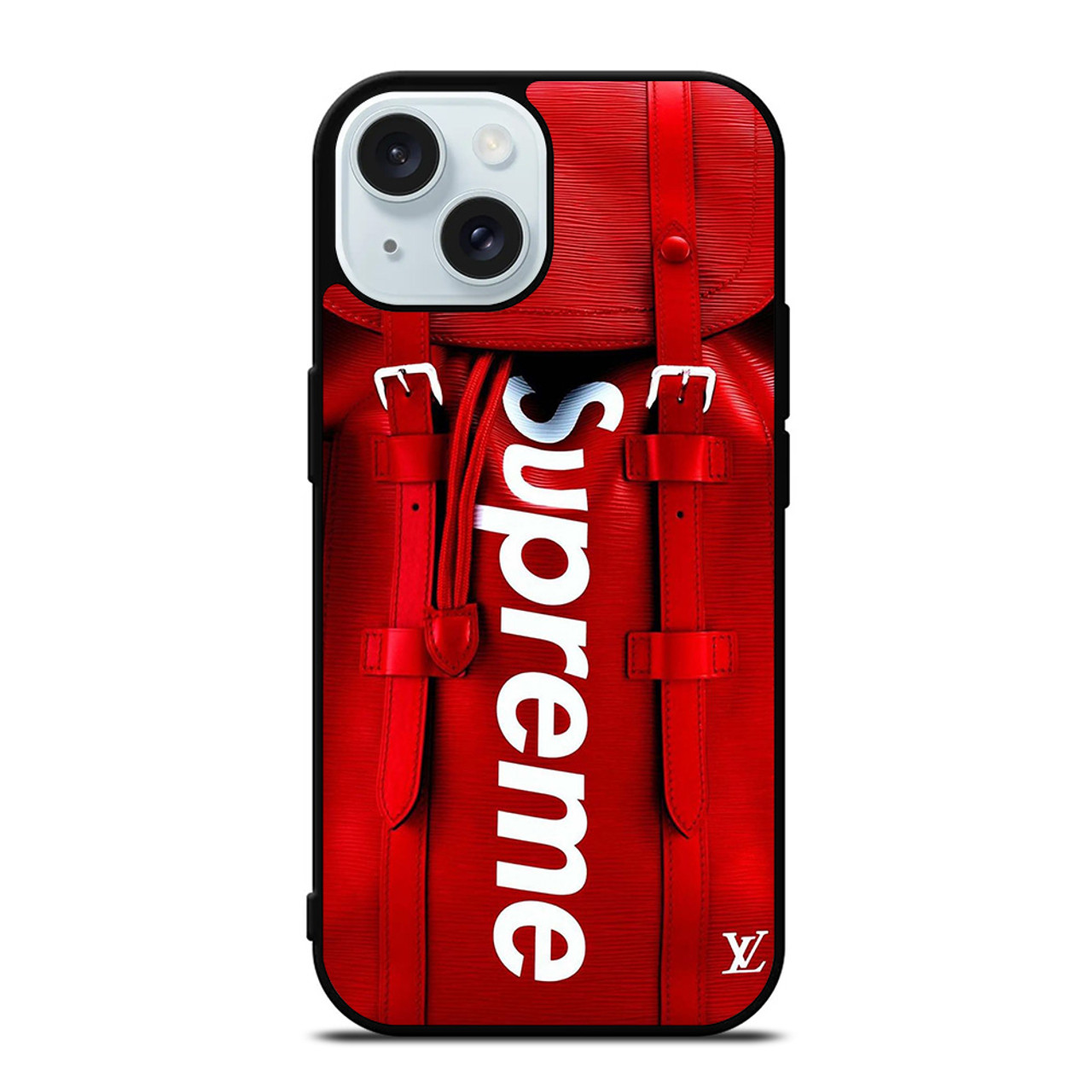 SUPREME RED BAG iPhone 15 Case Cover